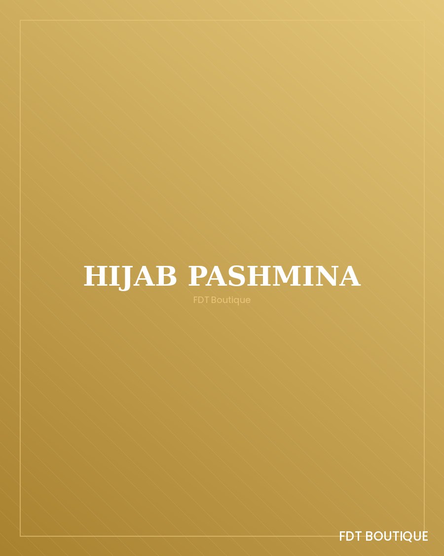 Hijab Pashmina Diamond FDT Boutique