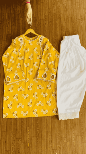 kids yellow white