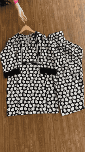 all over black