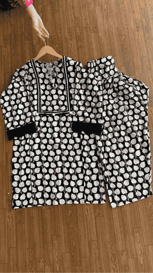 all over black