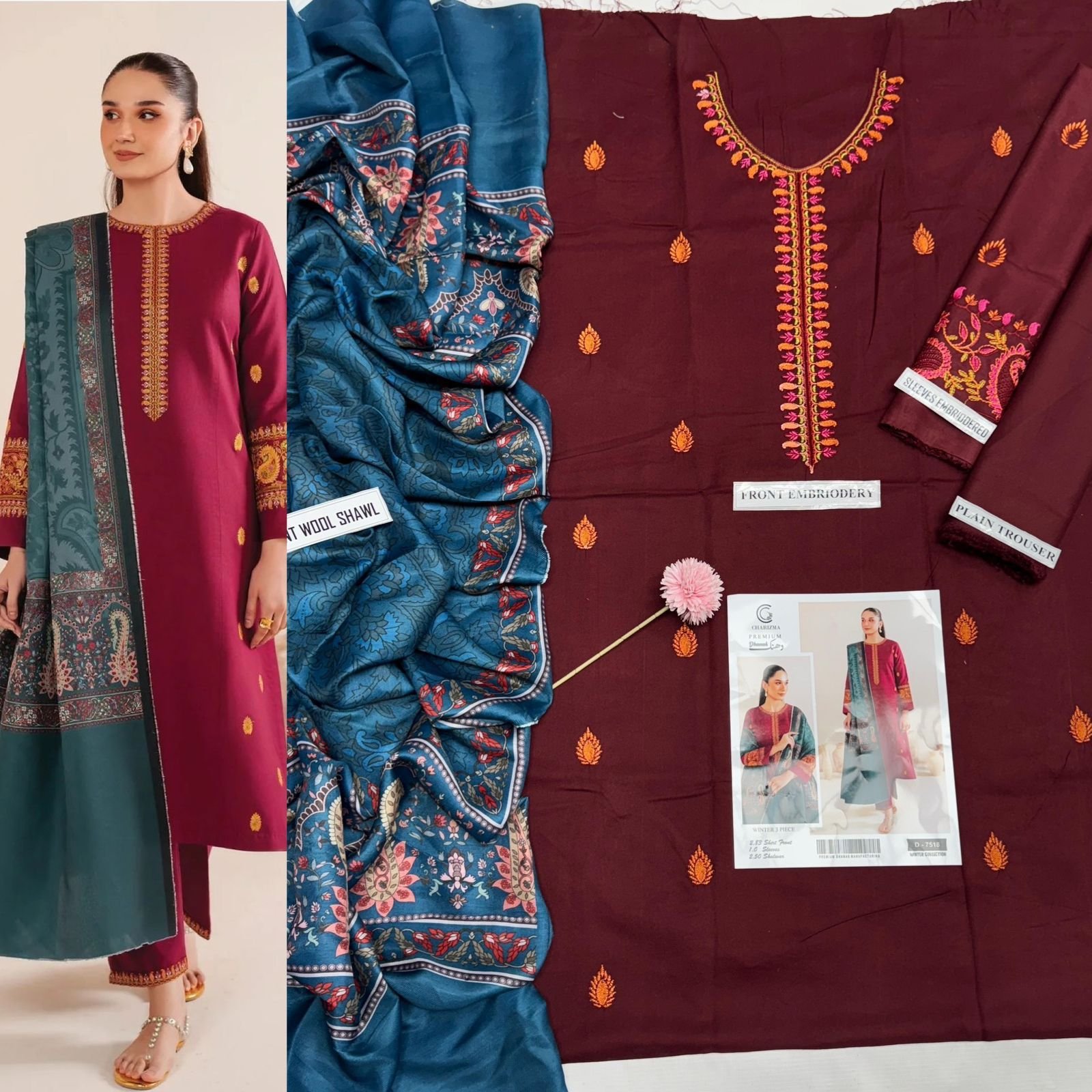 Unstitch Premium Khaddar